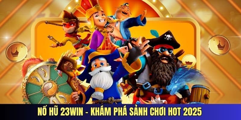 Sảnh nổ hũ 23win với cơ hội nhận thưởng khủng